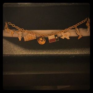 Danbury Mint Texas Charm Bracelet